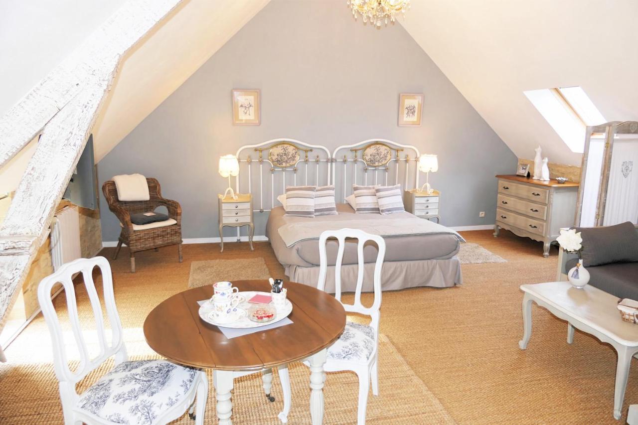 Les Perelles Bed & Breakfast Saint-Vigor-le-Grand Exterior foto