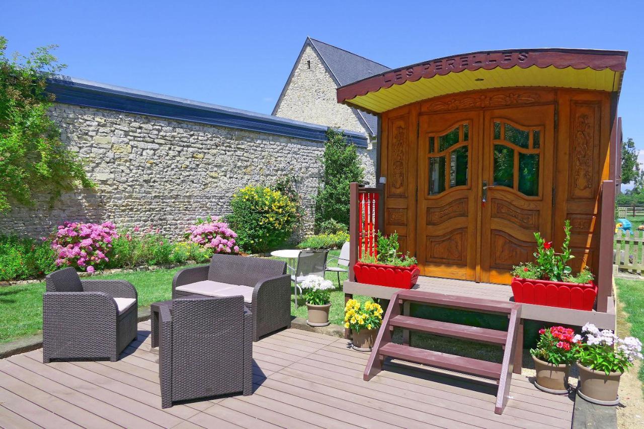Les Perelles Bed & Breakfast Saint-Vigor-le-Grand Exterior foto
