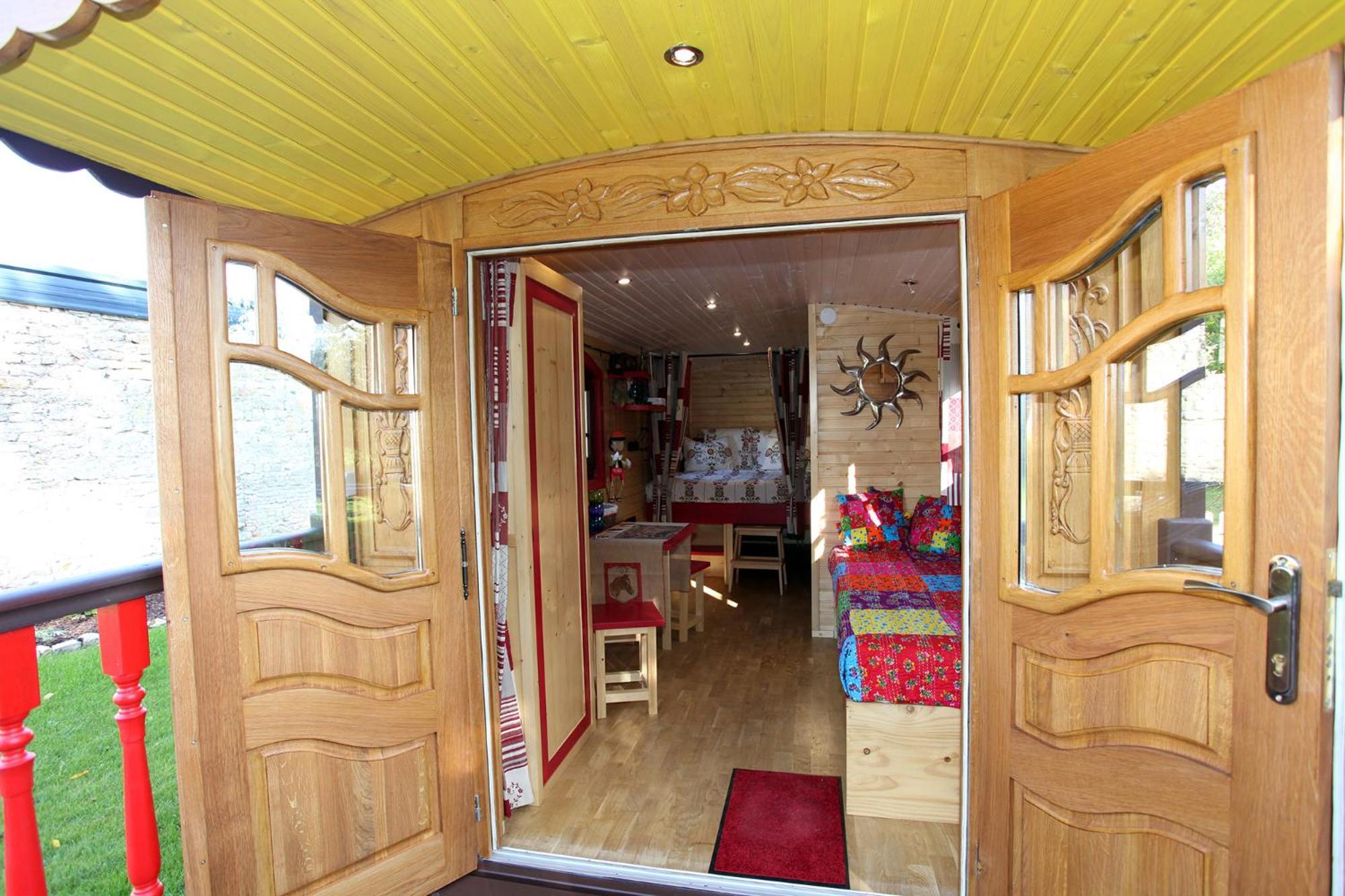 Les Perelles Bed & Breakfast Saint-Vigor-le-Grand Cameră foto